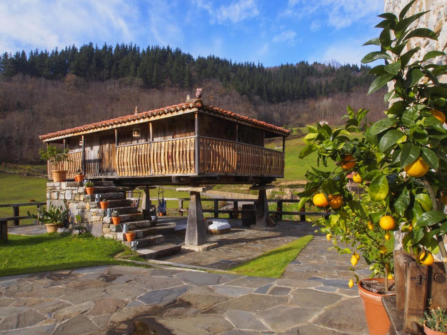 Casona De El Castaniu Hotel Serrapio Exterior photo